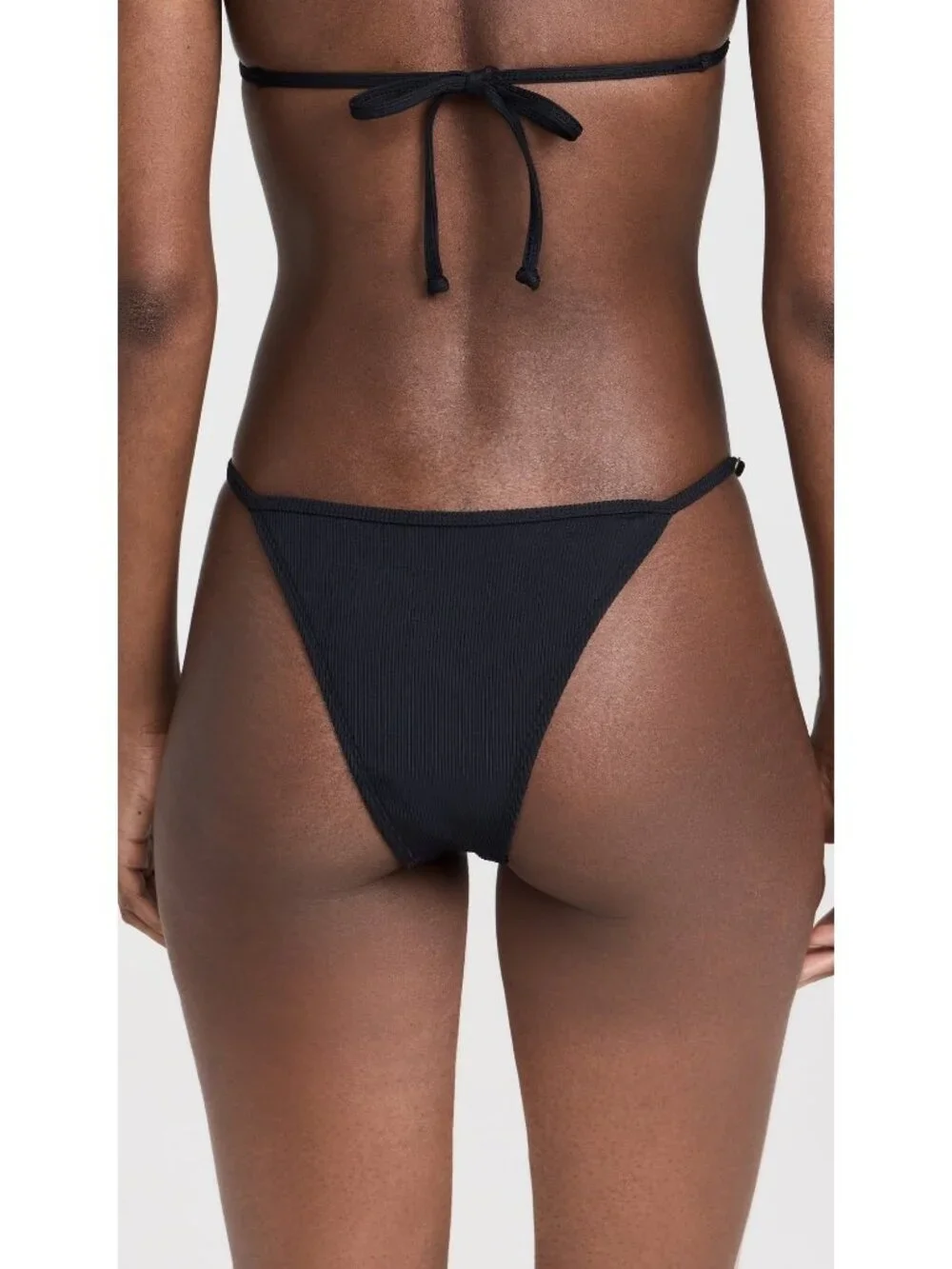 LSPACE Remi Bikini Bottoms in Black Medium New Womens Swimsuit